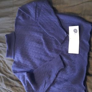 Womens 100% cashmere  turtleneck sweater